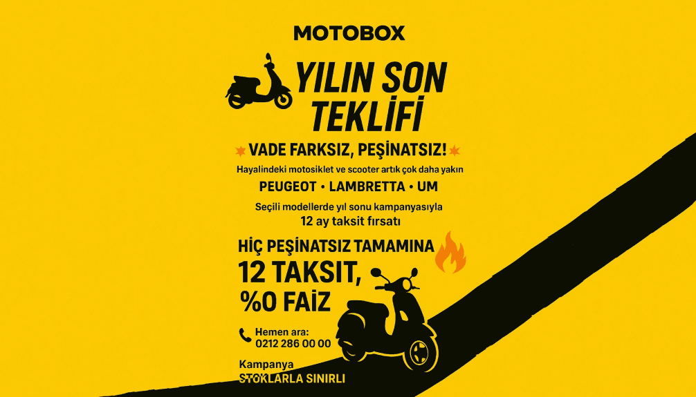 Motobox'tan Yılın Son Teklifi